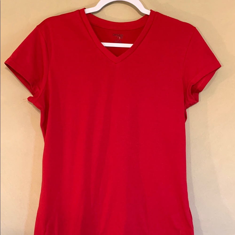 Danskin Red top, size L
